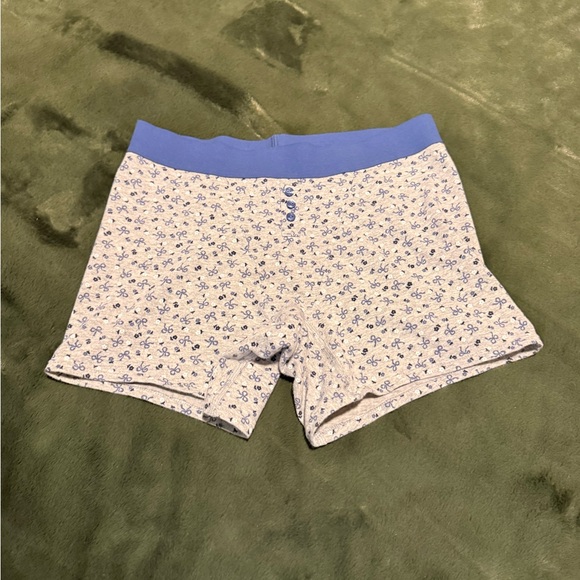 aerie Other - Aerie Blue Patterned Boxer Shorts